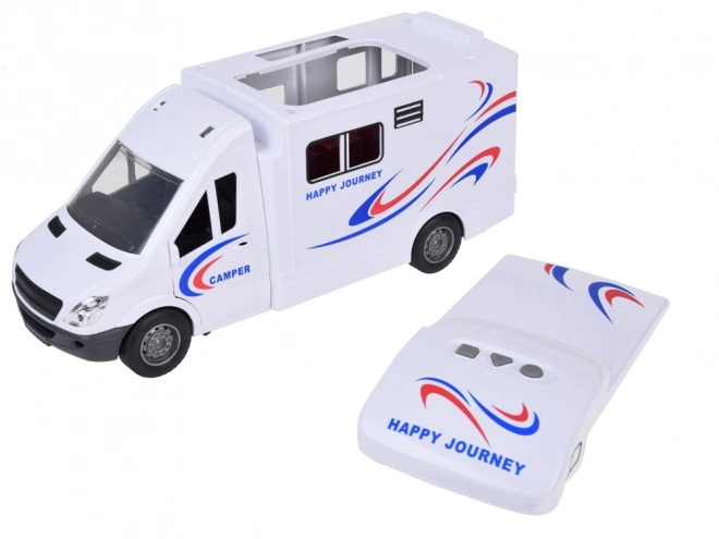 Campingauto mit realistischen Effekten
