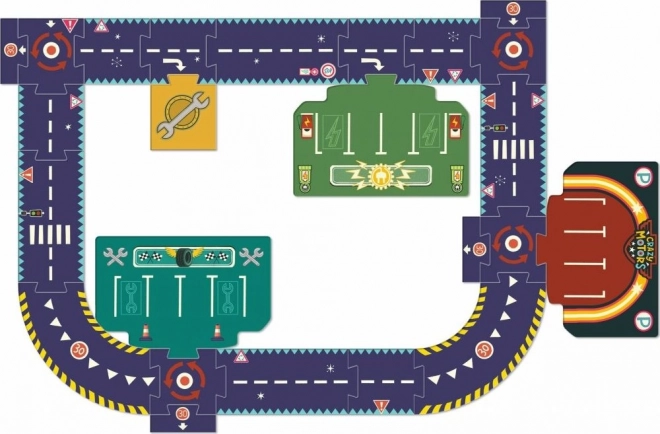 Djeco bodenpuzzle Straßen