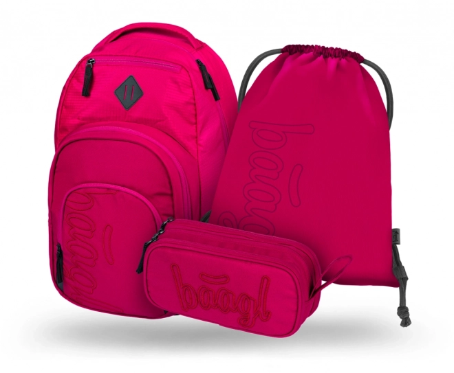 Coolmate Ruby 3er Set: Rucksack, Etui & Beutel