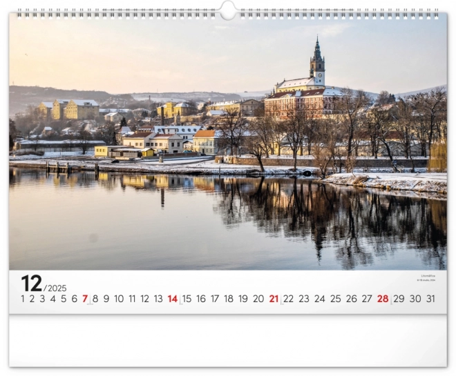 Wandkalender Tschechien in Spiegelungen 2025