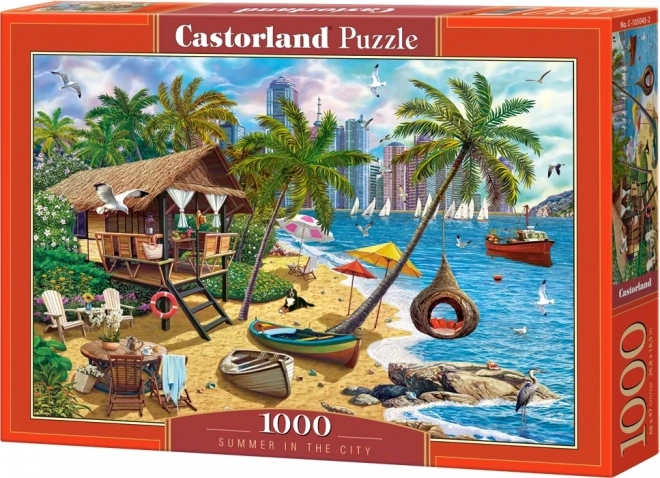 Castorland Puzzle Sommer in der Stadt 1000 Teile