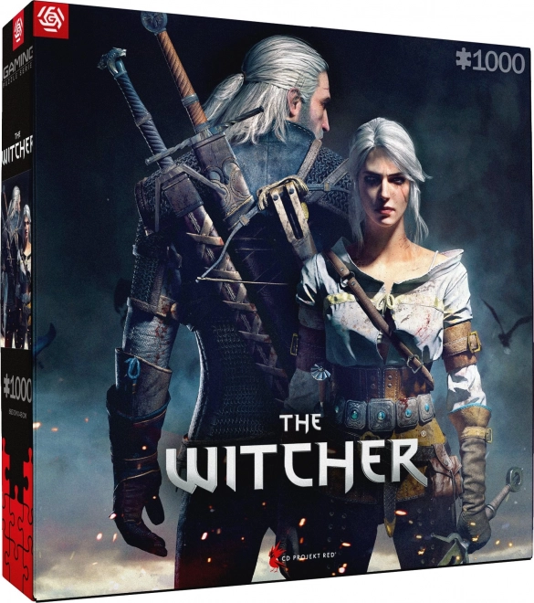 Puzzle The Witcher - Geralt & Ciri 1000 Teile
