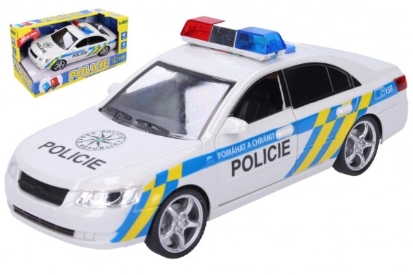 Polizeiauto mit Effekten