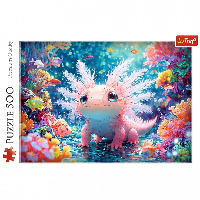 Puzzle 500 Teile – Axolotl Trefl