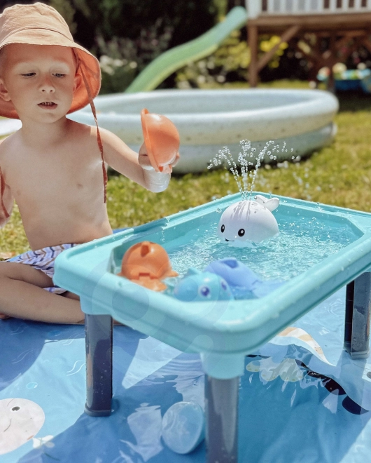 Wasserspielzeug Tisch 3 in 1 mit Angelspiel