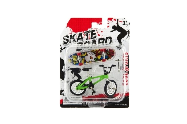 Finger BMX und Skateboard Set