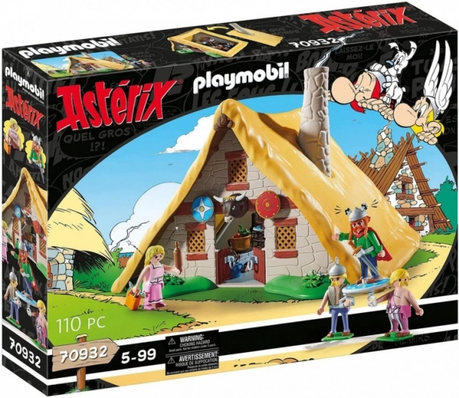 Asterix Figuren Set Asparanoixs Haus