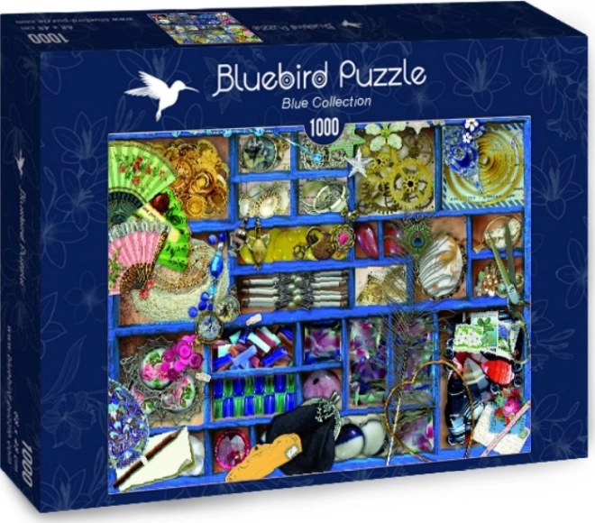 Puzzle Bluebird Blaue Kollektion 1000 Teile