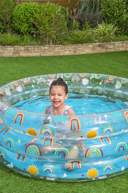Bestway aufblasbarer Pool Obstmotiv 150 x 53 cm