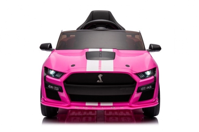 Elektrisches Kinderauto FORD Mustang GT500 Shelby Pink