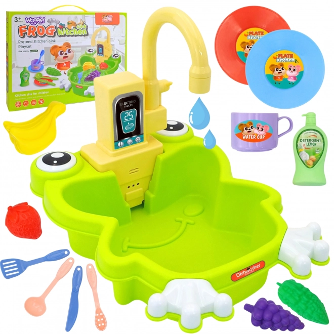 Woopie Küchenspüle Frosch mit Wasserfunktion