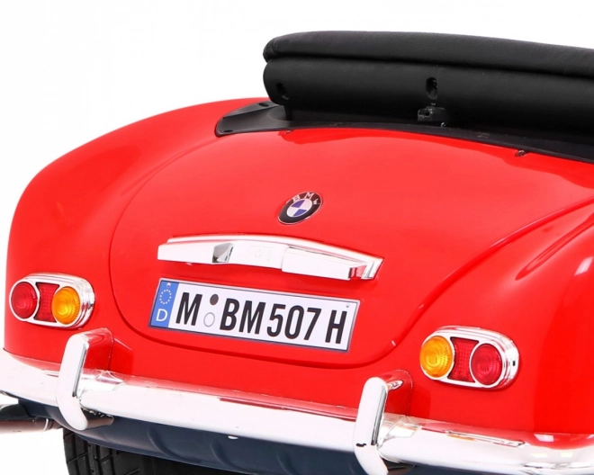 BMW 507 Retro Rotes Fahrzeug