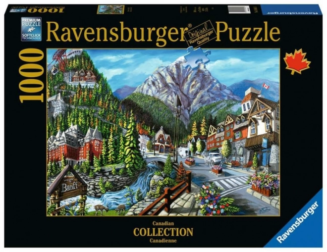 Ravensburger Puzzle Willkommen in Banff 1000 Teile