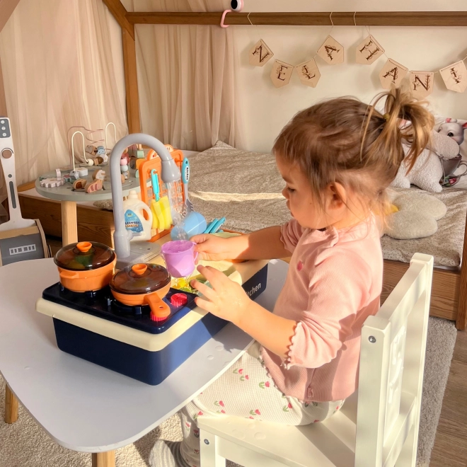 Küchenspüle 2-in-1 Kinderküche von Woopie