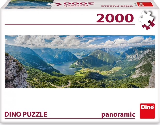 Panoramapuzzle Alpenblick 2000 Teile