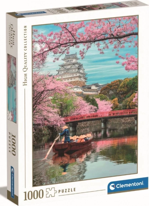 Clementoni Puzzle Himeji Burg im Frühling - 1000 Teile