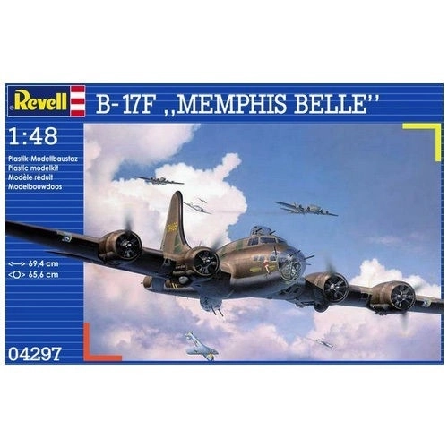 Plastikmodell B-17F Memphis Belle