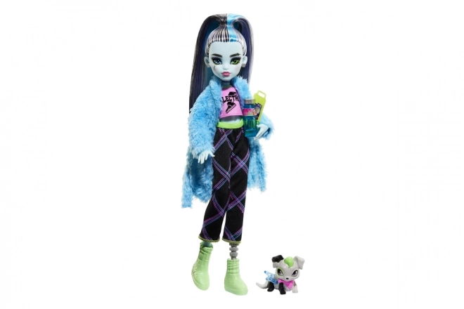 Monster High Pijamaparty-Puppe Frankie Stein