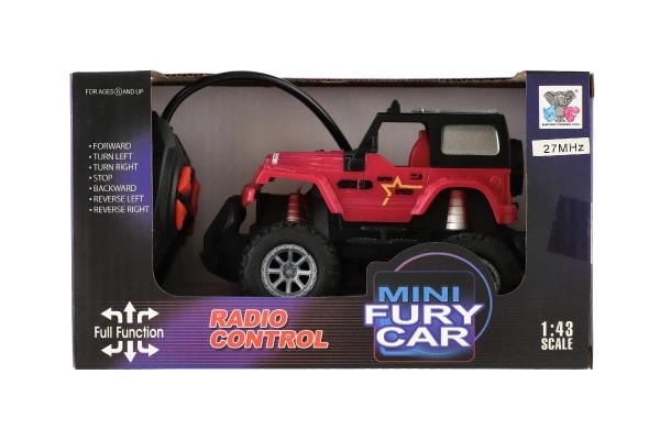 RC Offroad Auto 14cm mit Licht für Kinder