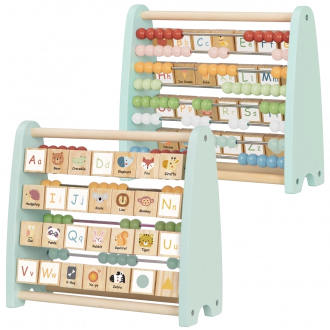 Holzbildungsvermittler und Alphabet Tooky Toy