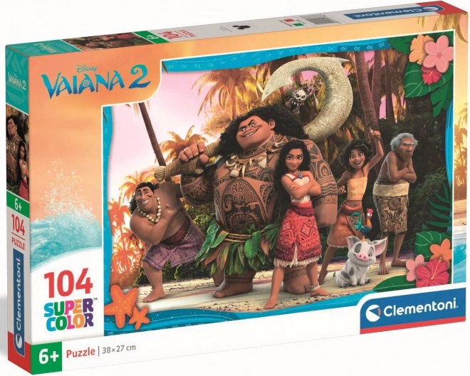 CLEMENTONI Puzzle Vaiana Abenteuer 104 Teile