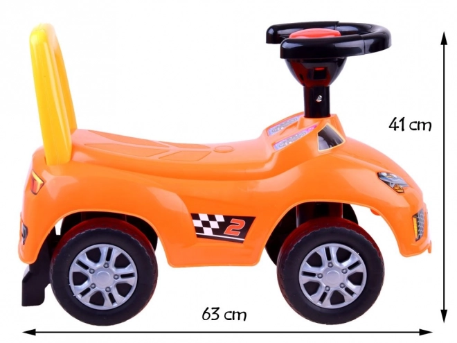 Kinderauto Sportwagen Rutschfahrzeug – orange