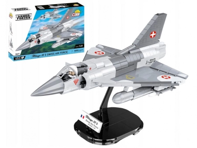 Kalter Krieg Mirage III RS Schweizer Luftwaffe Modellbausatz