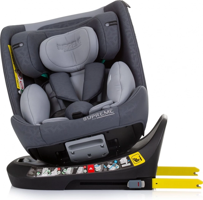 Chipolino Kindersitz Supreme i-Size 40-150 cm Isofix 360° Granite