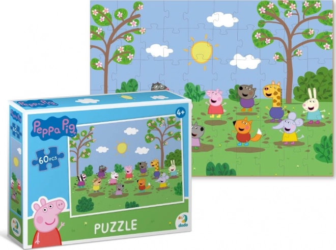 Peppa Wutz Puzzle - Spaß in der Sonne