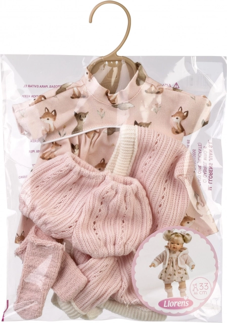 Kleidung für Puppen Llorens 33 cm