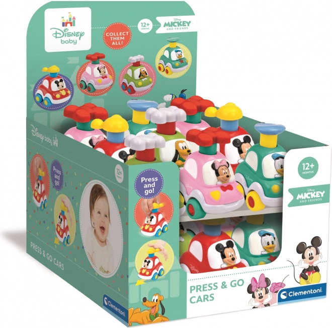 CLEMENTONI Baby Auto Press & Go Minnie Maus