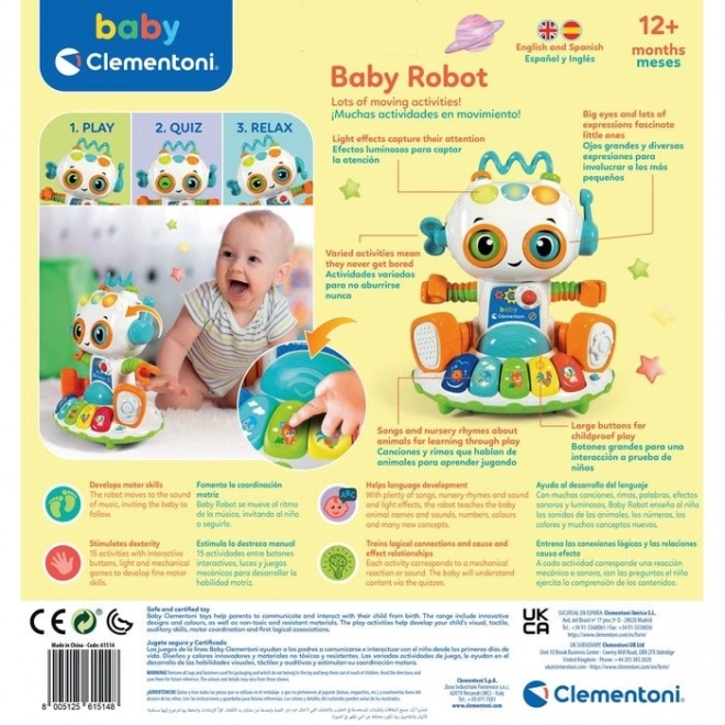 Interaktiver Baby Roboter von Clementoni