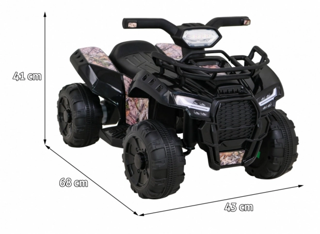 Kinder Elektro-Quad Quad Storm Schwarz