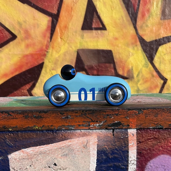 Vilac Holzauto Old Sport türkis