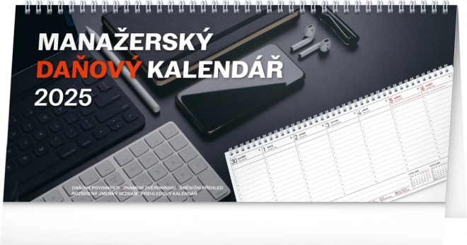 Notique Tischkalender Manager Steuerversion 2025