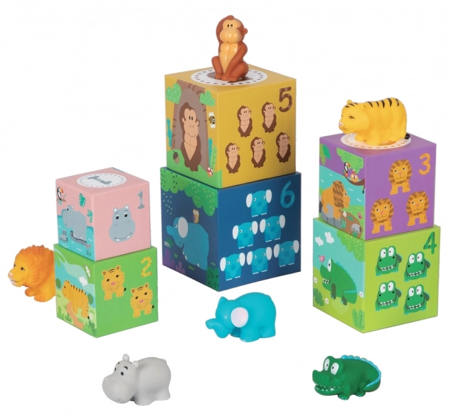 Safari Tiere Bauklötze von 2Kids Toys