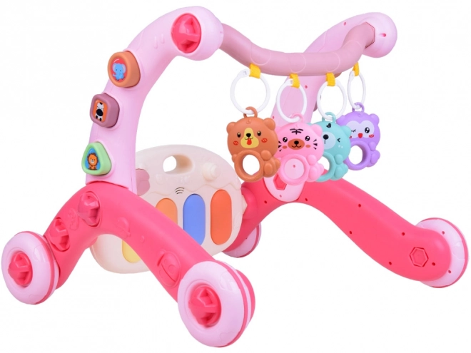Bildungsmatte Lauflernhilfe und Spielzeug für Babys 3 in 1