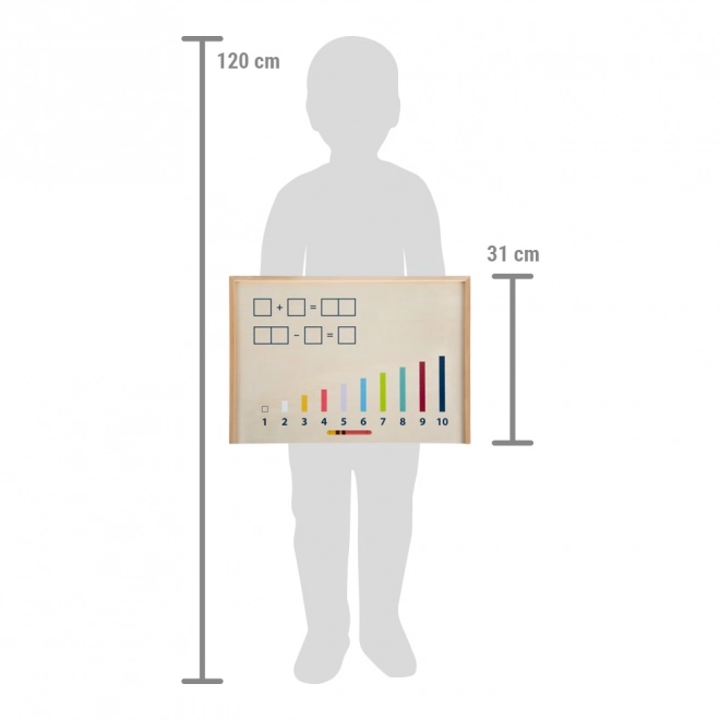 Holzrechenkasten Educate für Kinder