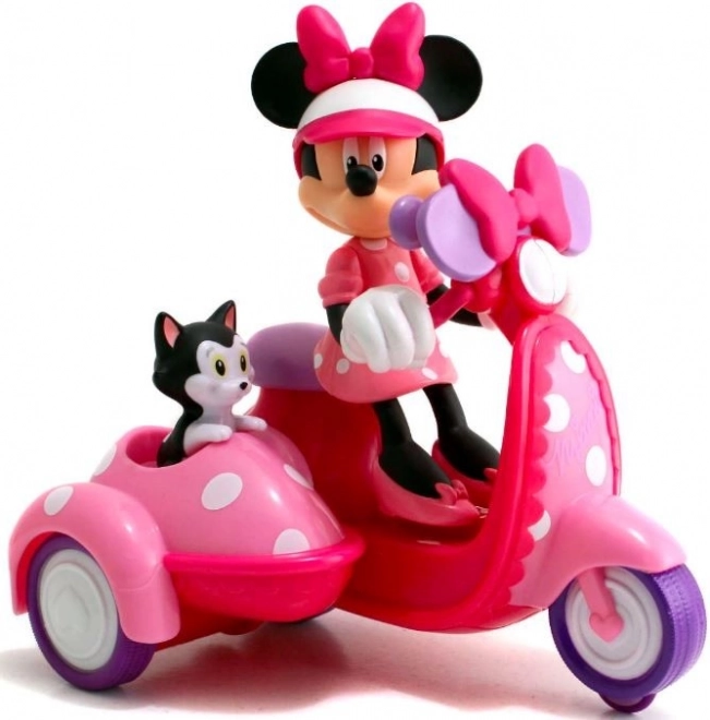 Minnie Scooter mit Seitenwagen und Figur