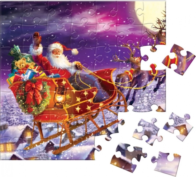 Adventskalender Puzzle: Weihnachtsmomente 24x50 Teile