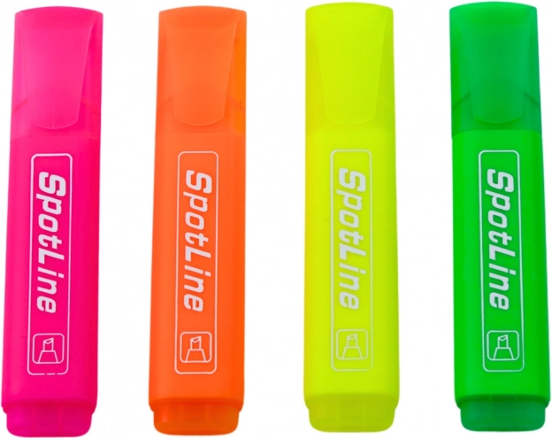 SuperLiner Neonmarker, 4 Stk.