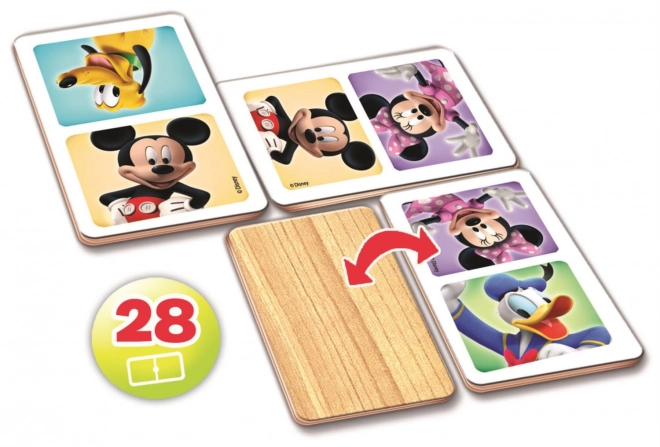 Educa Holzdomino Mickey und Minnie