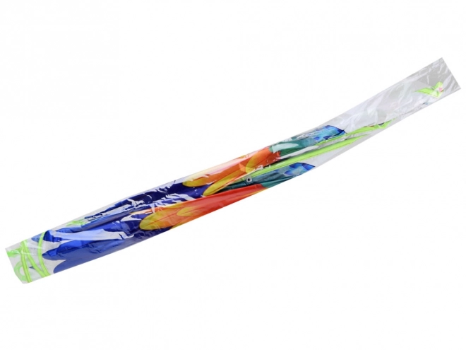 Bunter leuchtender Papageien-Drachen Kite Ara vogel ZA4414