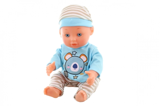 Puppenbaby Junge mit Zubehör