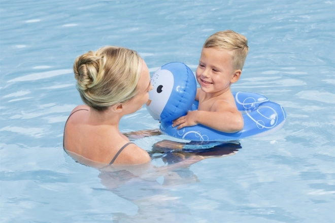 Aufblasbarer Pinguin Schwimmring für Kinder 3-6 Jahre – Pinguin