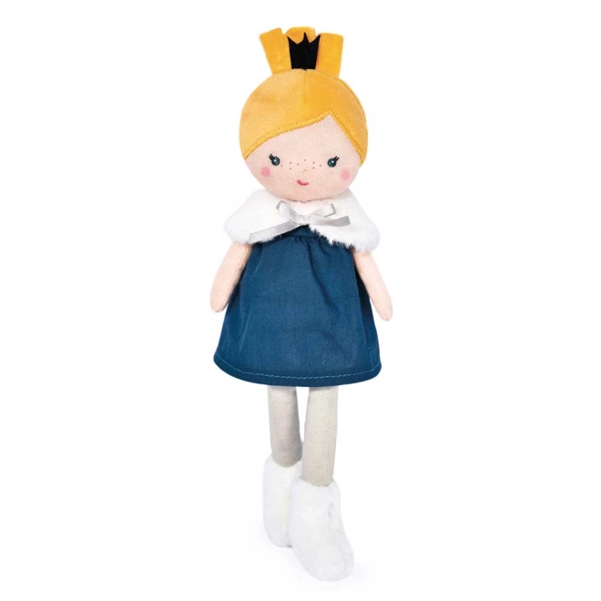 Doudou Jolijou Stoffpuppe Axelle 25 cm Dunkelblau