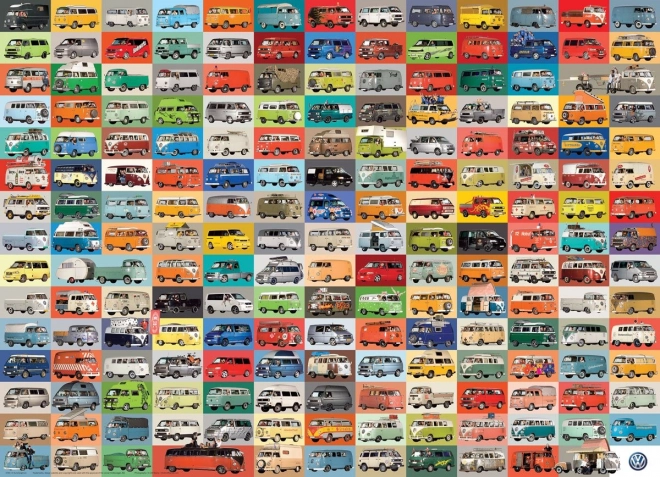 Eurographics VW Groovy Bus Puzzle 1000 Teile