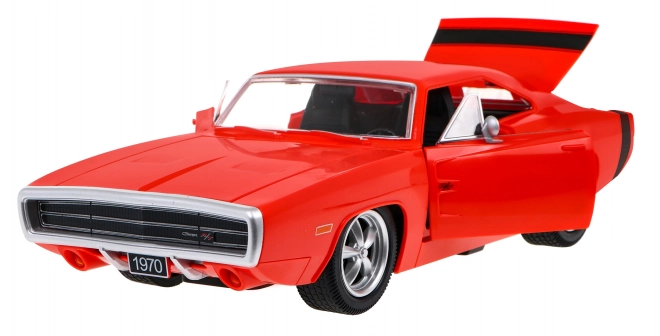 Ferngesteuertes Auto 1970 Dodge Charger RT Rot Rastar Modell 1:16