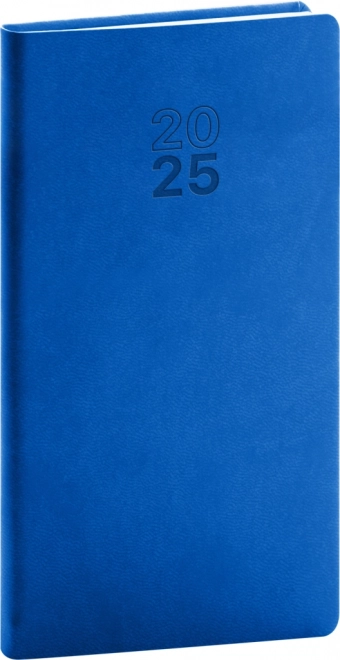 Notique Taschenkalender Aprint 2025 Blau