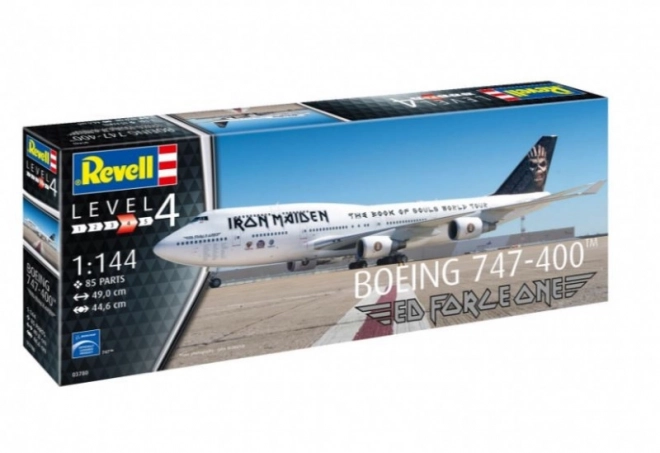 Modellflugzeug Boeing 747-400 Ed Force One im Maßstab 1/144